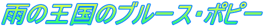 雨の王国のブルース・ポピー